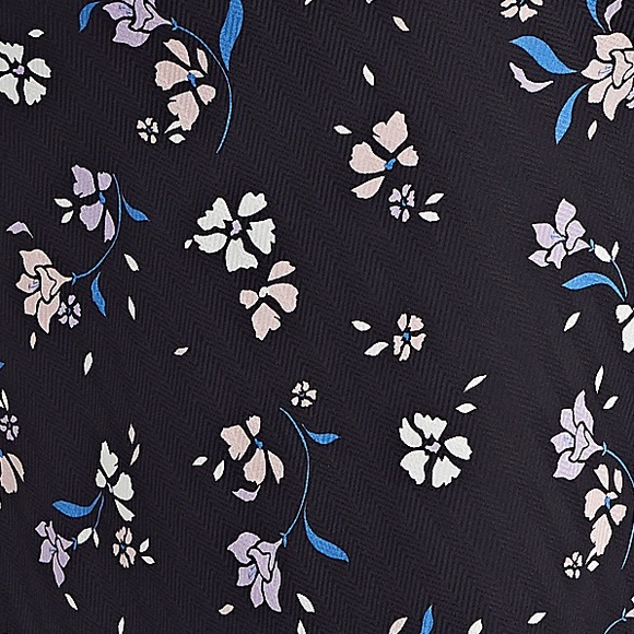 VERONICA BEARD INTERMIX HAZEL DRAPED FLORAL SKIRT - Picture 5 of 9